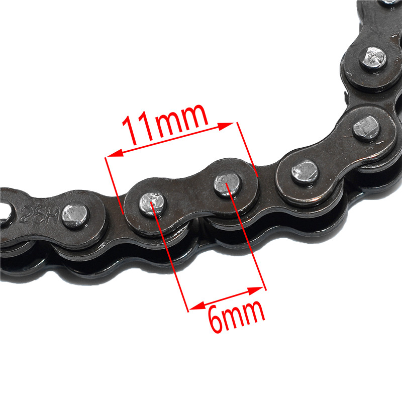 Master Link Chain - 25H 84-158Links Chain with Spare Master