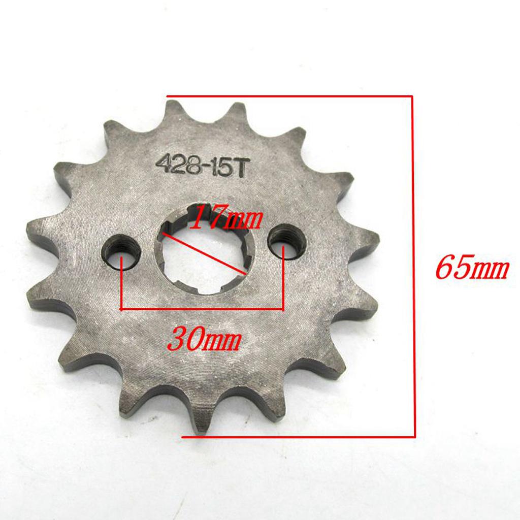 428 Chain - Front Sprocket 428 Chain 15 Tooth