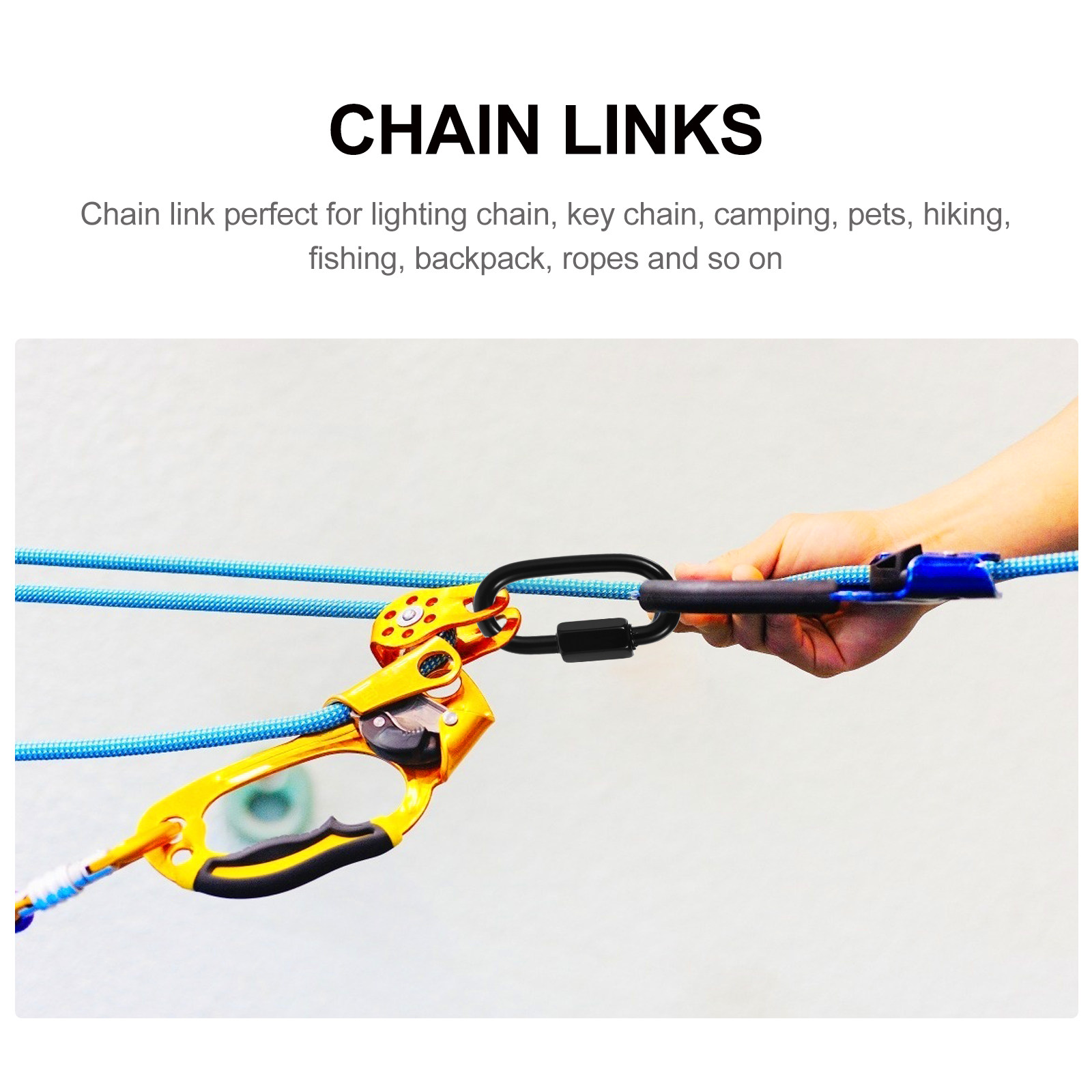 8Pcs Quick Links Stainless Ste - Steel Chain review and price