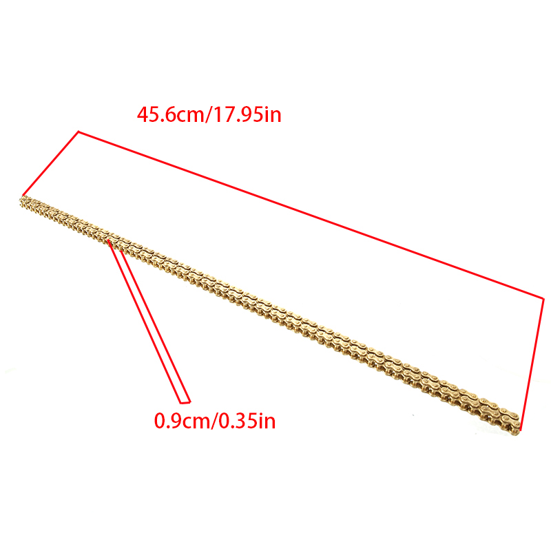 25H 114 Chain Gold 25H 136 Bla - Bike Chain review and price