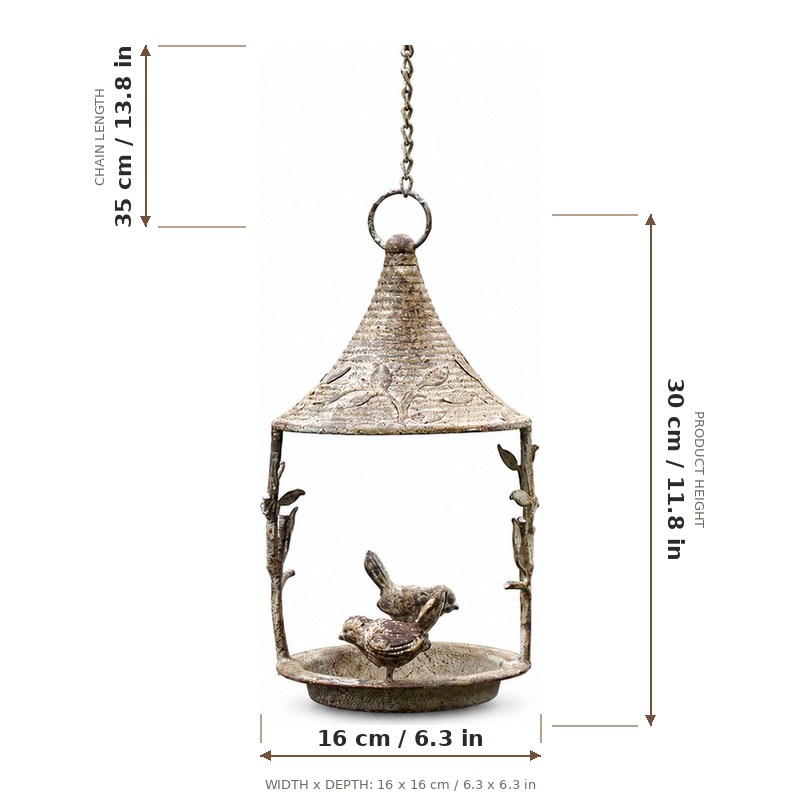 Hanging Bird Feeder, Rustic Vi - Xcm Chain review and price