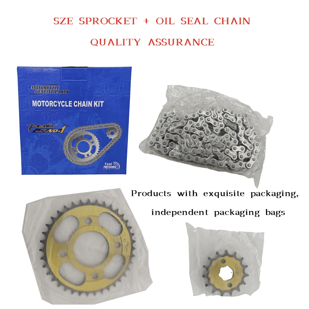 CG125 38T+15T 428H-102L Silent - 428 Chain review and price